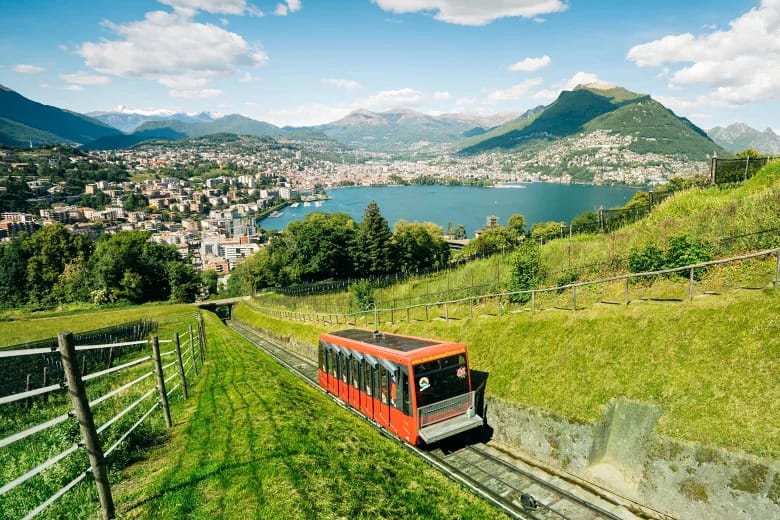 Funicular monte san salvatore lugano 