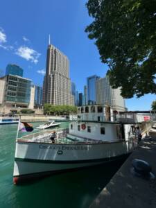 barco do passeio em chicago