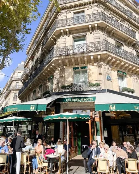 fachada le deux magots paris 