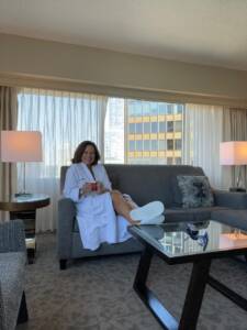 Relaxando no Swissôtel Chicago