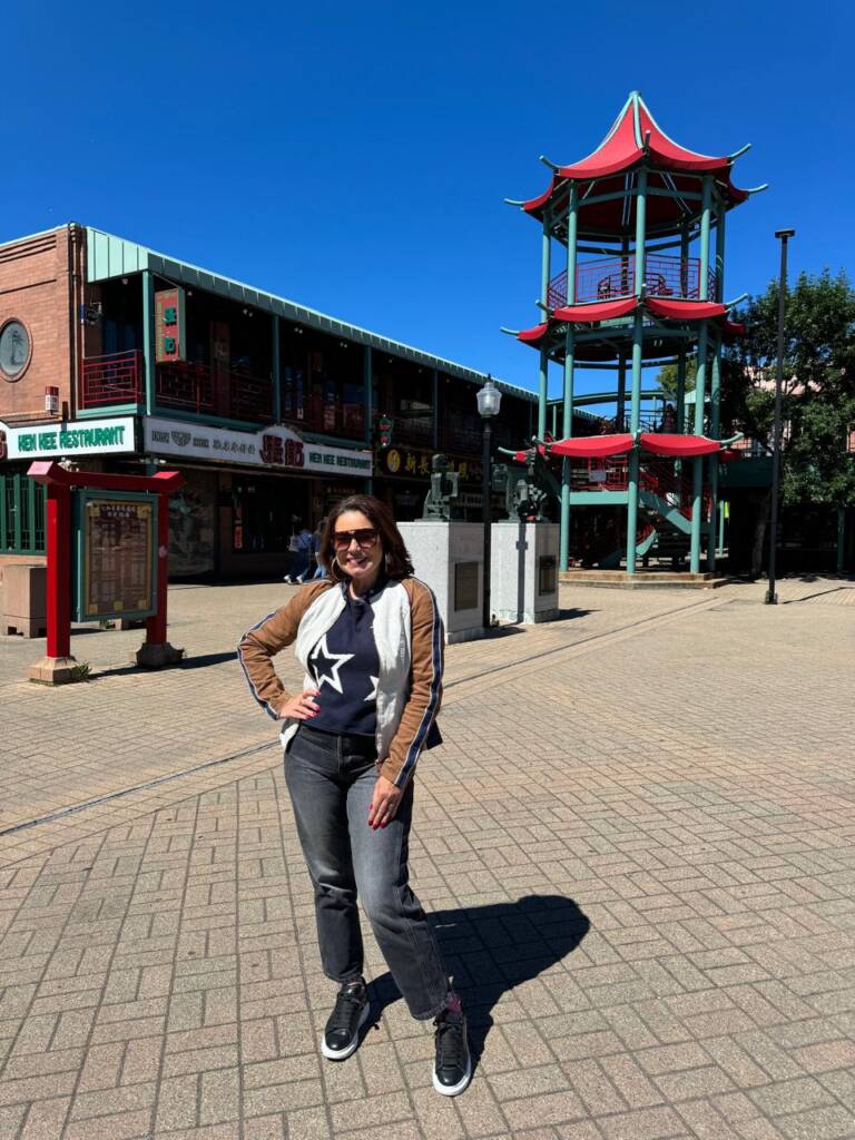 Renata Araújo em Chinatown