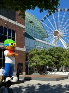 Roda gigante no Navy Pier