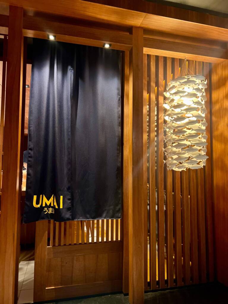 Entrada do Umai: novo omakase do Haru