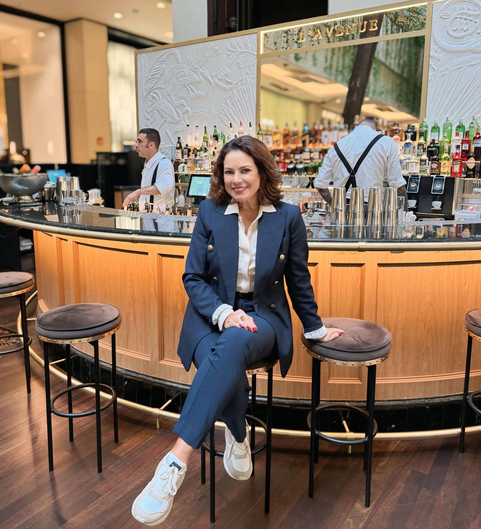 Badalado restaurante francês L’Avenue em São Paulo