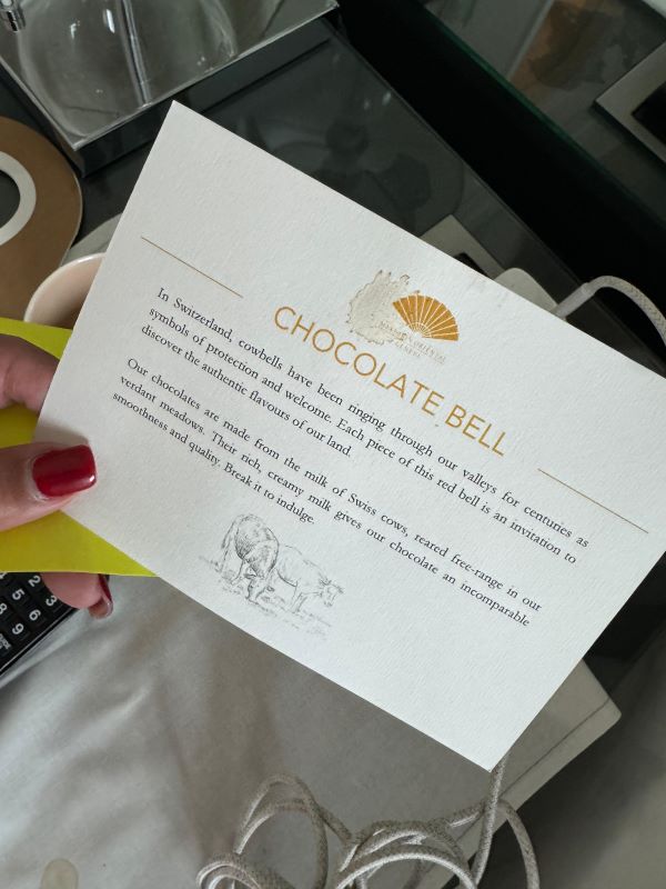 explicação do chocolate bell