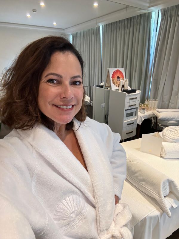 Renata Araújo no spa Le Suites Beauté by Bellefontaine