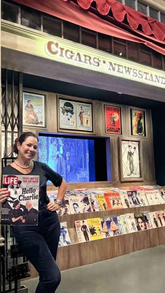Arquivos do museu Chaplin's World