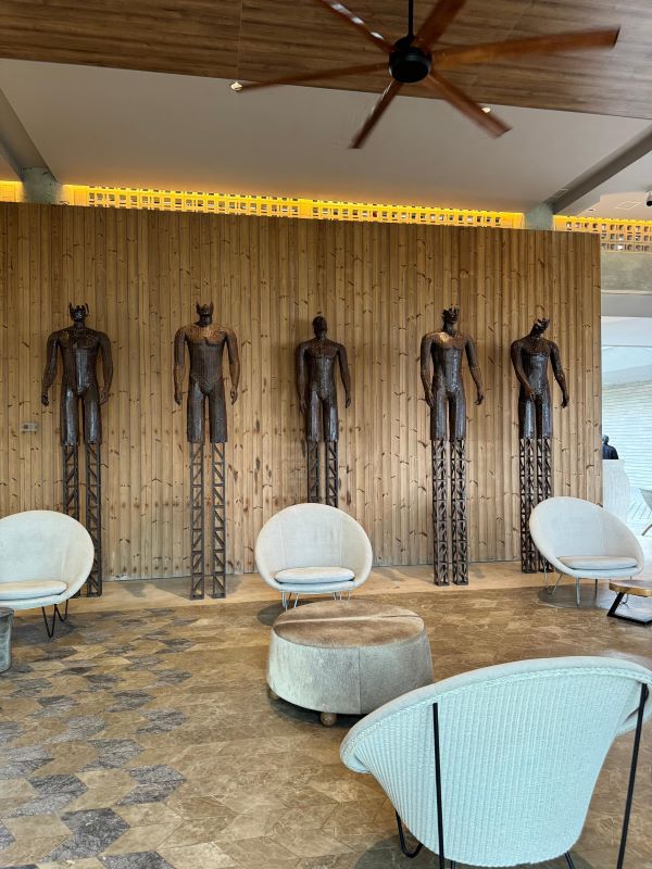 Arquitetura do melhor hotel da Isla Barú

