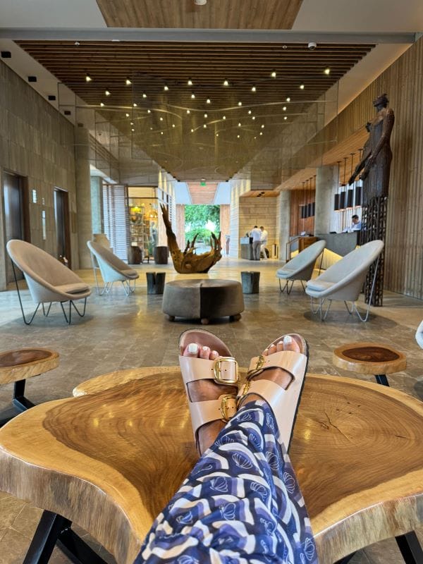 Arquitetura do melhor hotel da Isla Barú