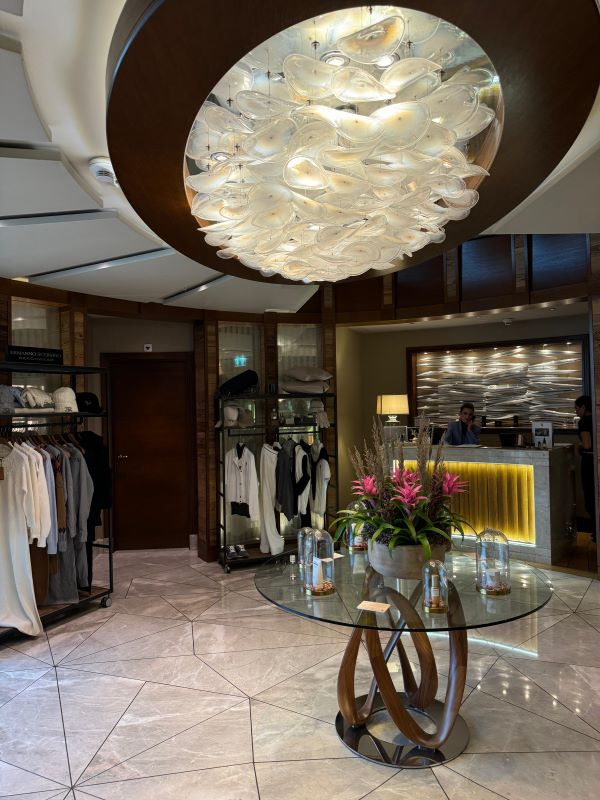 Boutiue de um dos melhores hotéis de luxo em Genebra