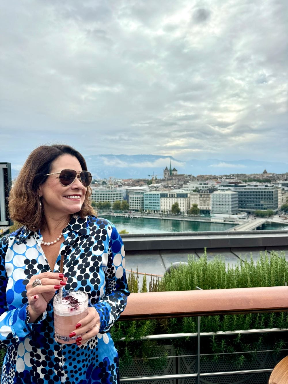 Almoço no Four Seasons des Bergues Geneva, um dos melhores hotéis de luxo de Genebra