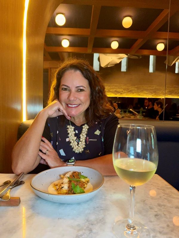 Renata Araújo no novo italiano dos Jardins