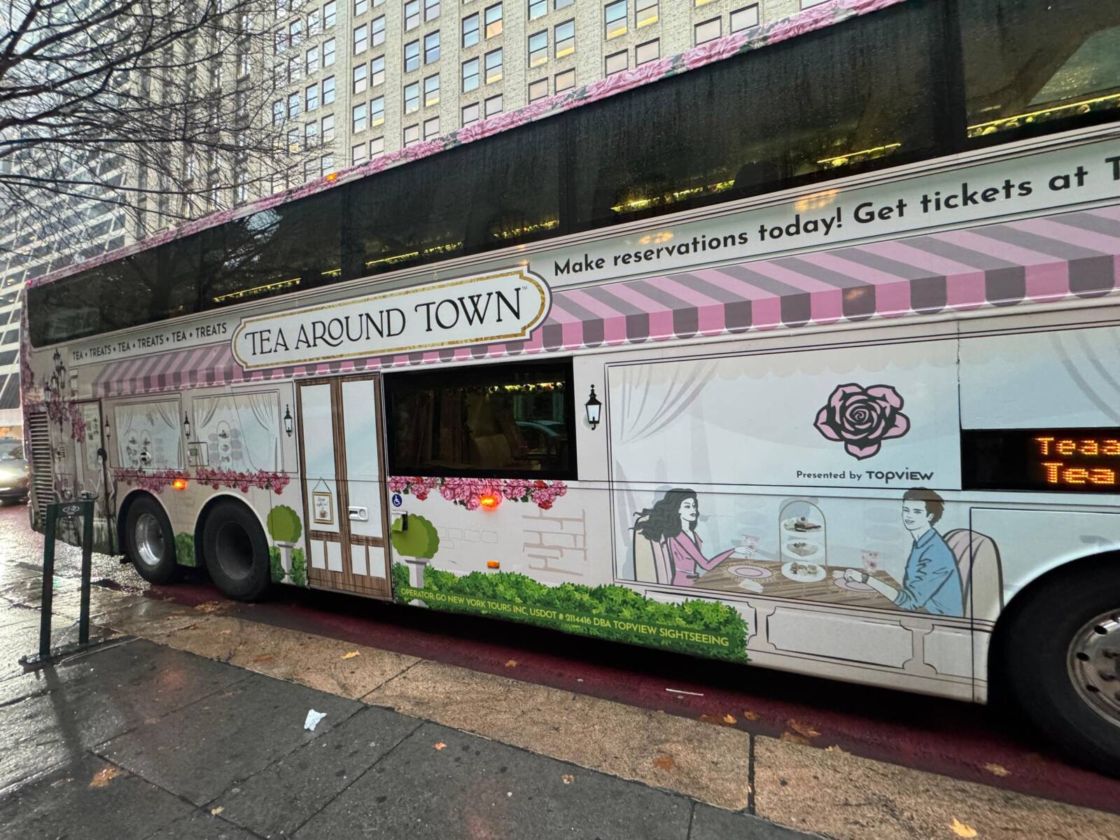 Chá da tarde em Nova York: Tea Around Town