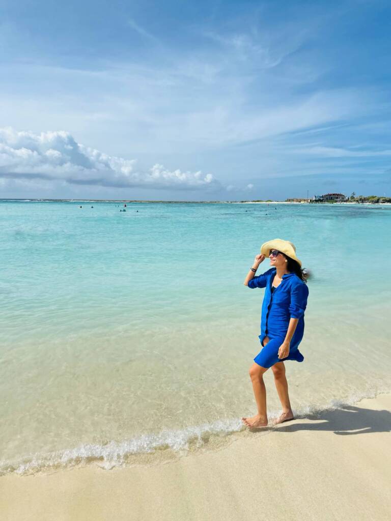 o que fazer em aruba - baby beach