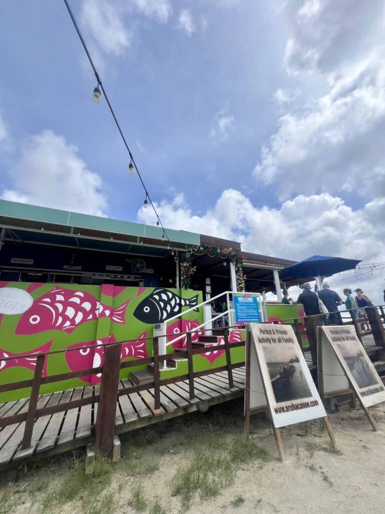 restaurante beira do mar caribe 