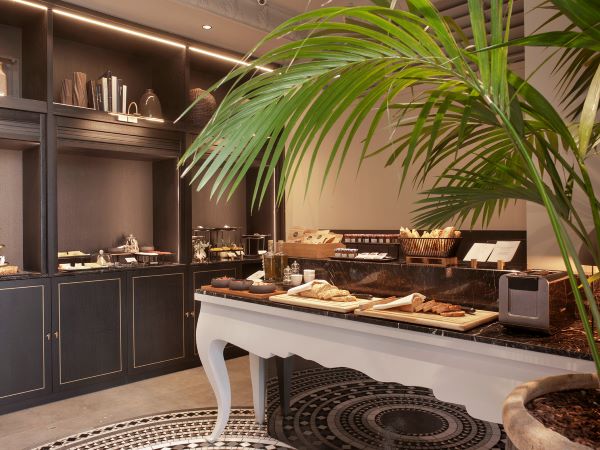 Café da manhã do hotel boutique em Salamanca