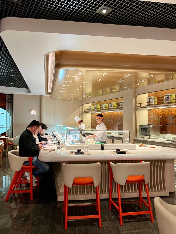 Nama Sushi, restaurante japonês do cruzeiro