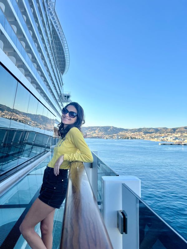Duda Vétere no Norwegian Viva