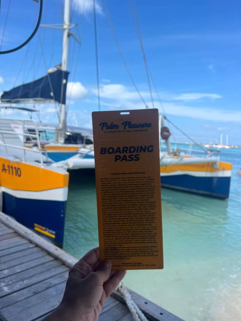 o que fazer em aruba - passeio de barco 