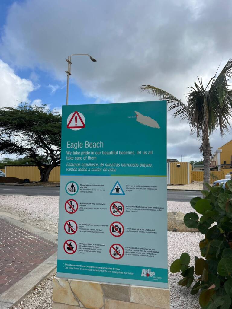 o que fazer em aruba  eagle beach