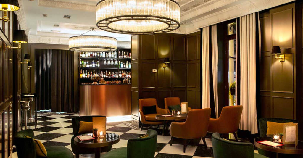 Bar do hotel Único Madrid