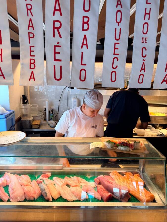 Restaurante japonês no Horto