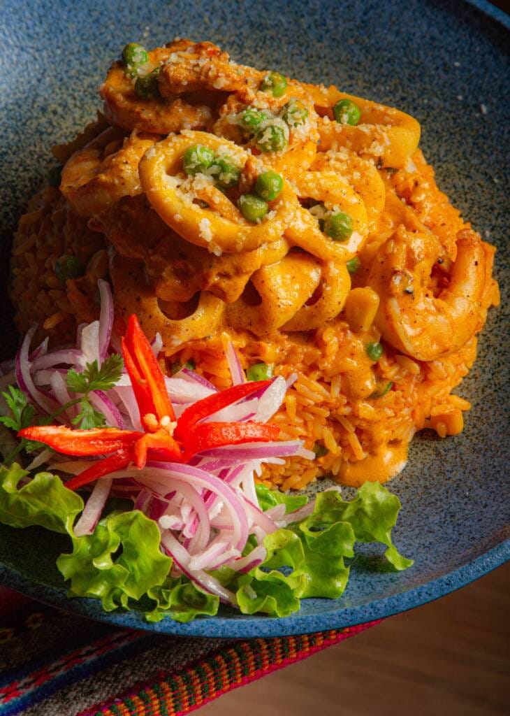 Pratos típicos peruanos no novo restaurante em Copacabana