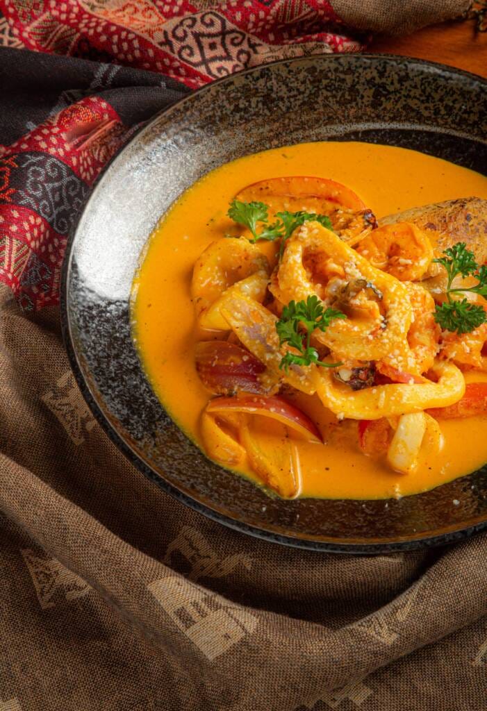 Pratos típicos peruanos no novo restaurante em Copacabana