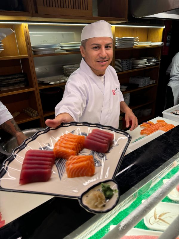 Sashimis do azumi no leblon