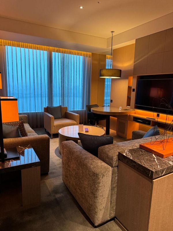 Quarto do hotel Conrad Seul