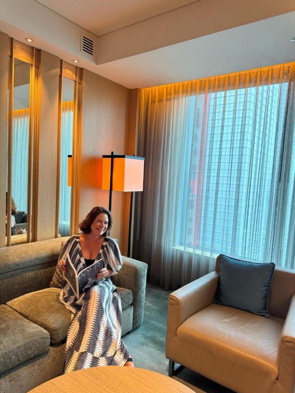 Quarto do hotel Conrad Seul