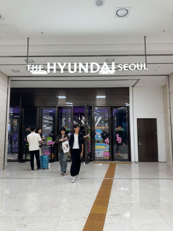 Shopping de luxo em Seul