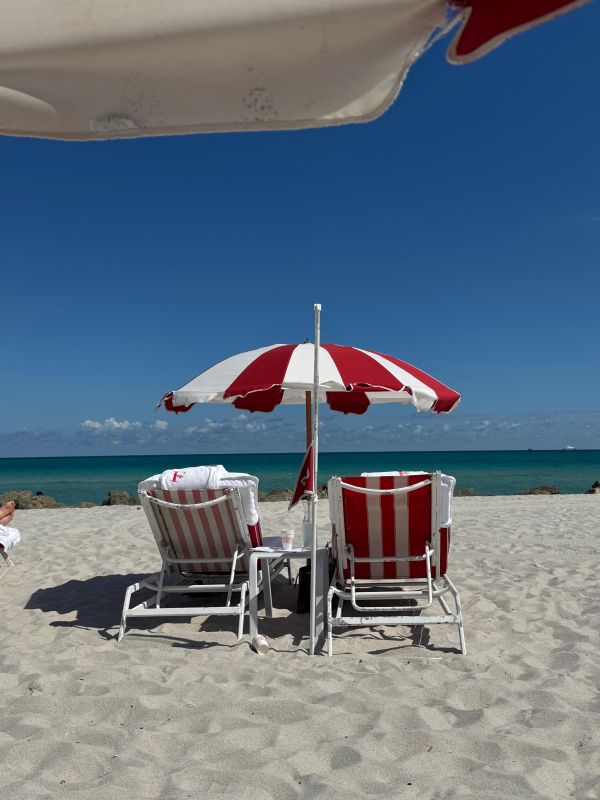  serviço de praia do hotel de luxo em Miami