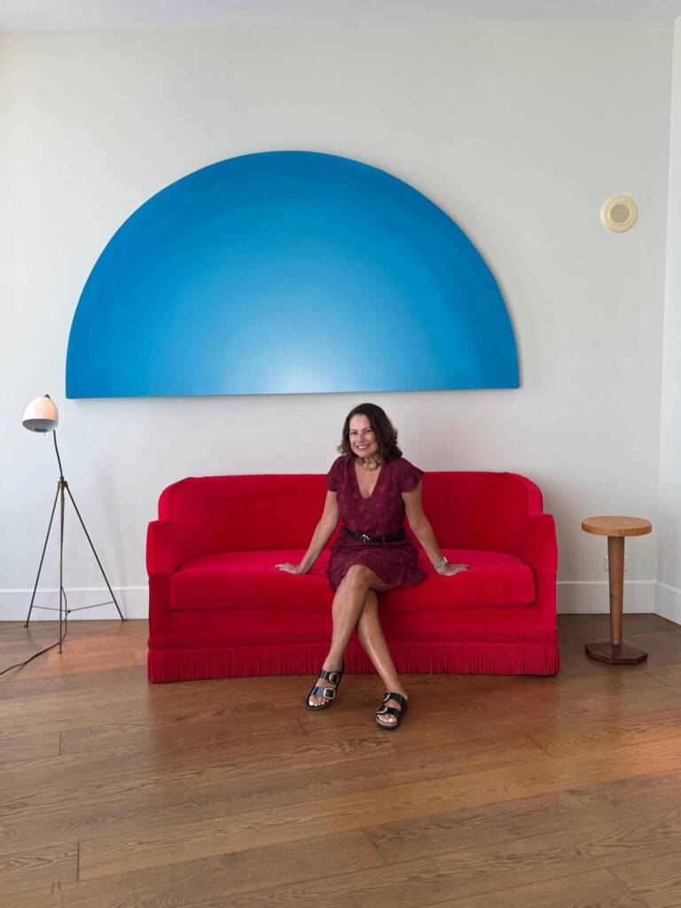 Renata Araújo na suíte presidencial do Faena Miami Hotel