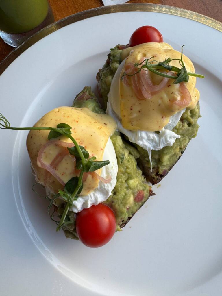 café da manhã do hotel de luxo em Miami