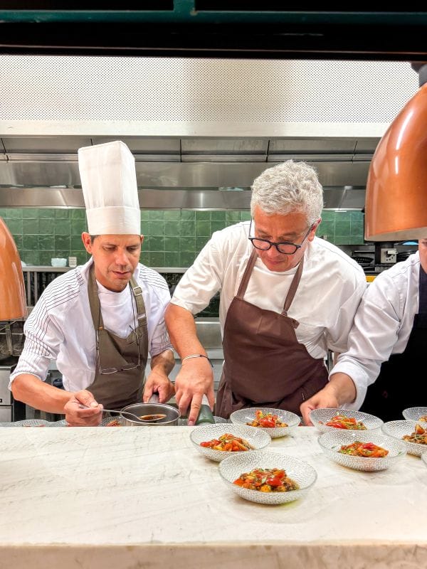 Jantar com chefs renomados no Nannai