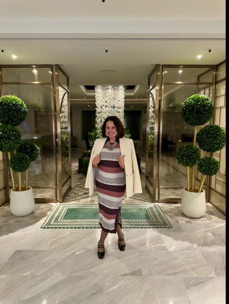 Renata Araújo no premiado Jing, no Península Beijing