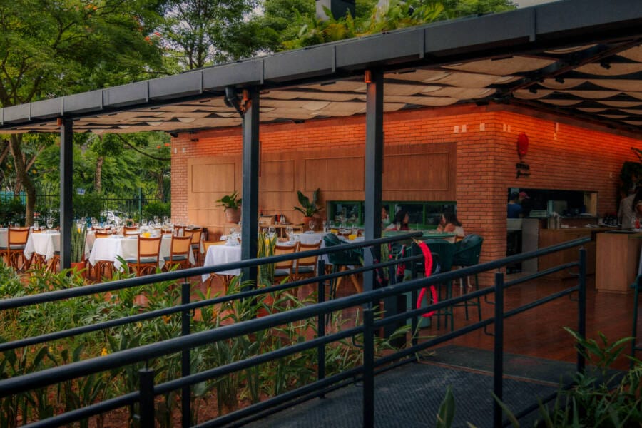 Restaurante novo no Parque Ibirapuera