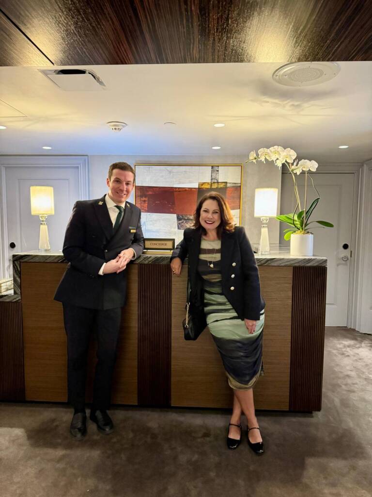 serviço do hotel de luxo em ny