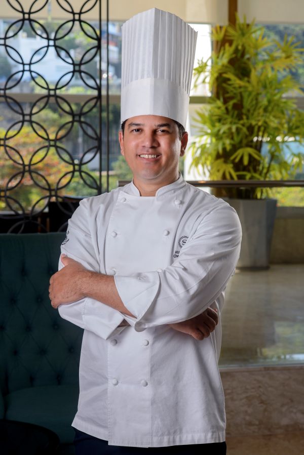 chef do jantar harmonizado de alta gastronomia