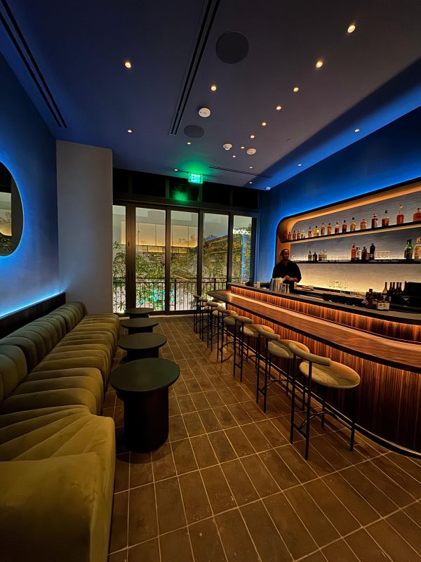 ambiente do restaurante do Pharrell Williams em Miami no Design District