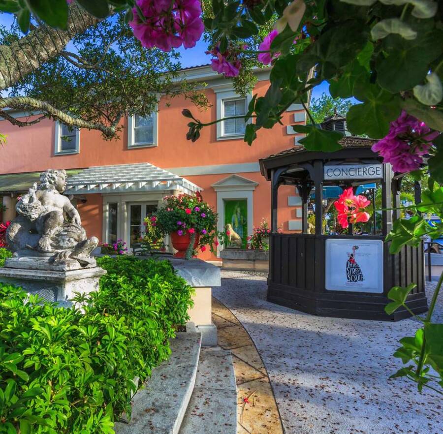 localização do hotel inn on fifth, naples