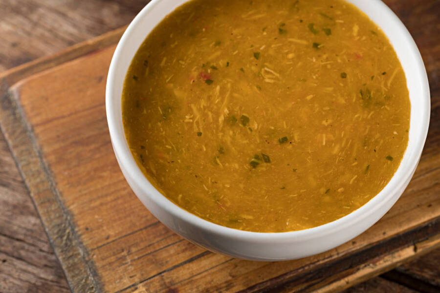 sopa de frango com legumes