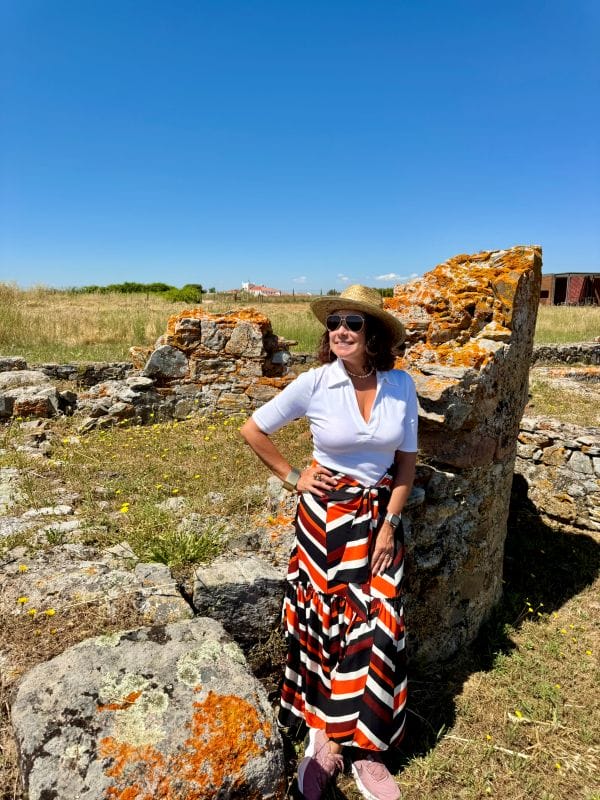 renata araújo nas experiências do hotel de luxo em alantejo