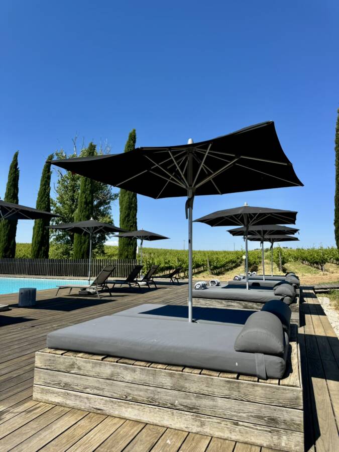 piscina do hotel de luxo em alantejo