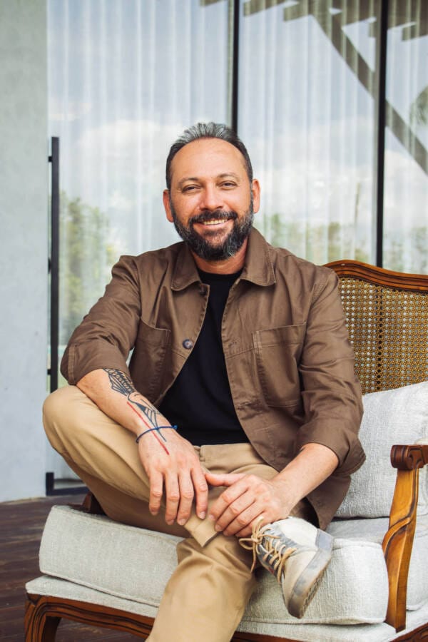 Chefe Saulo Jennings evento Porco Mundi