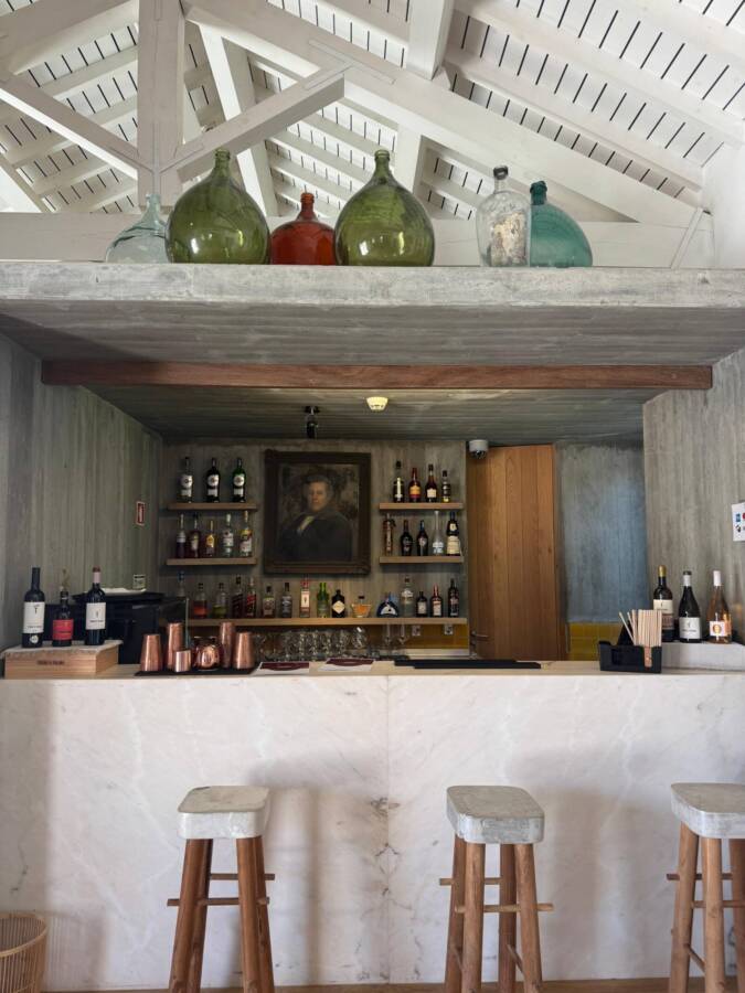 bar do hotel de luxo em alantejo