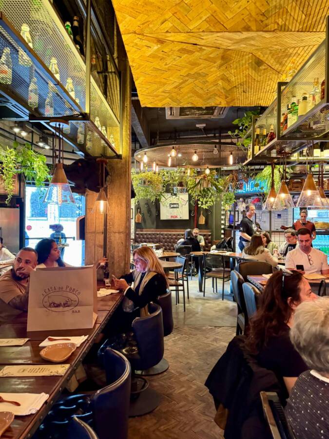 restaurante a casa do porco