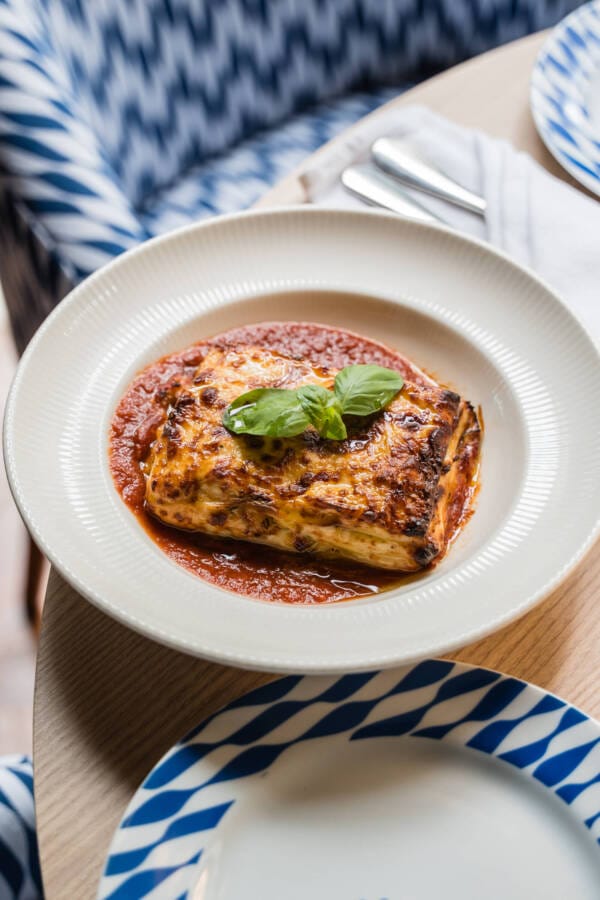 Lasanha à bolonhesa da Osteria