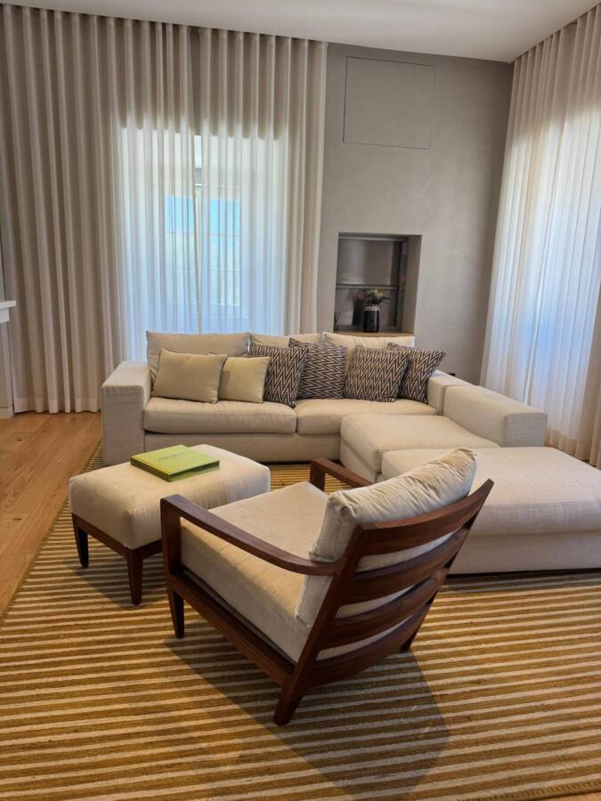 Sala do quarto compartilhado na Quinta do Paral